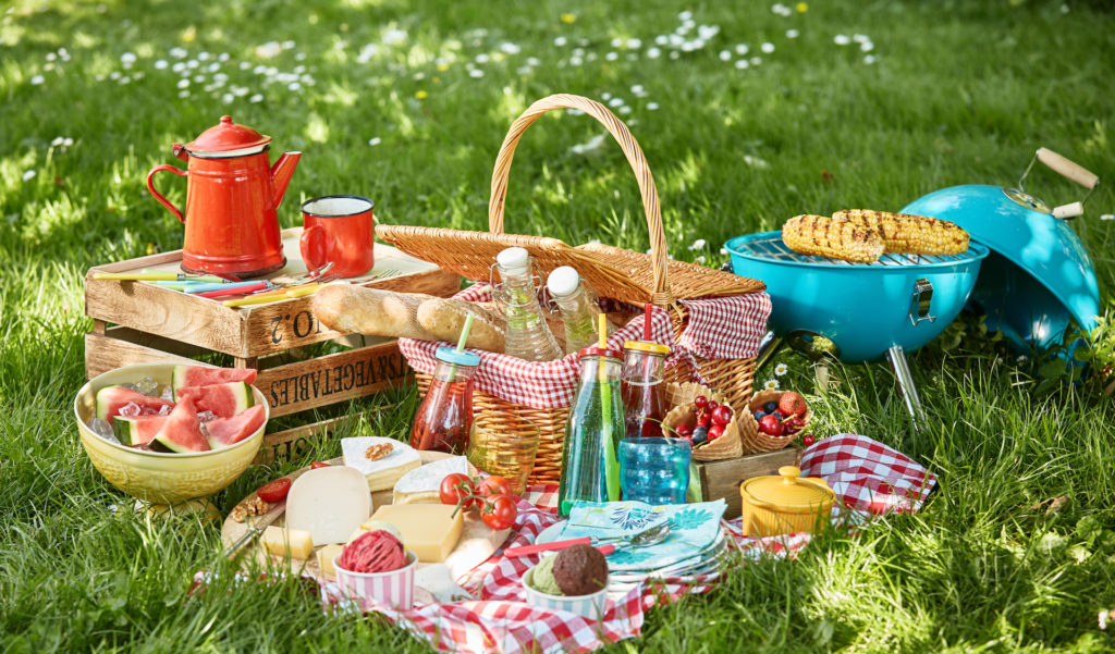 Zomerse picknick